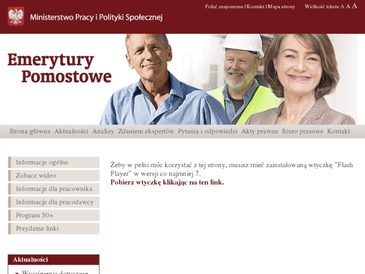 www.emeryturypomostowe.gov.pl