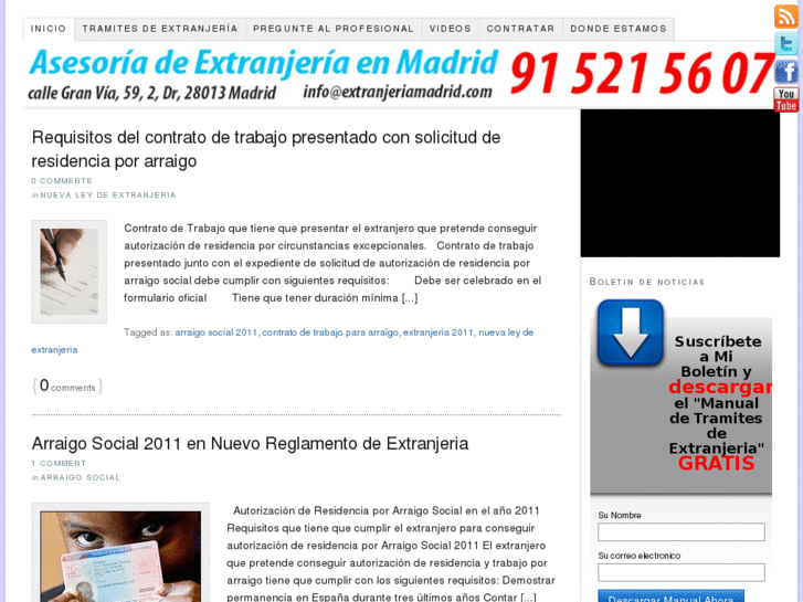 www.extranjeriamadrid.net