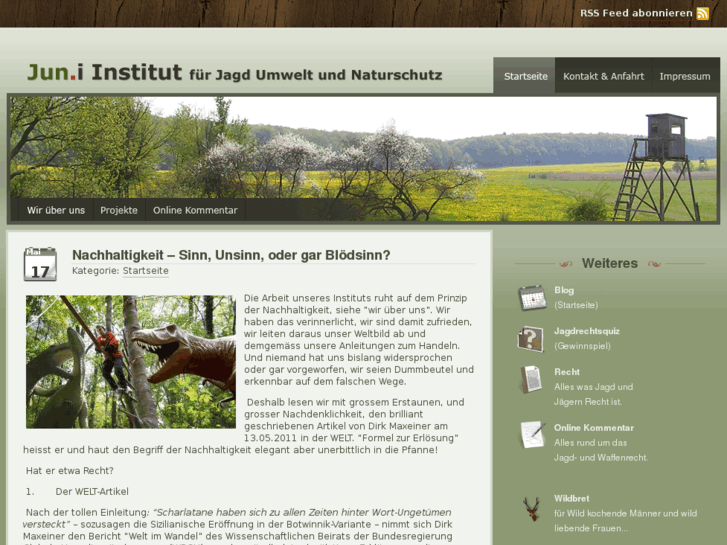 www.jagdrechtsblog.de