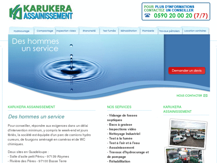 www.karukera-assainissement.com