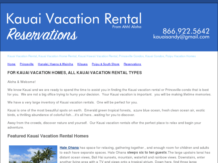 www.kauaivacationrental-reservations.com