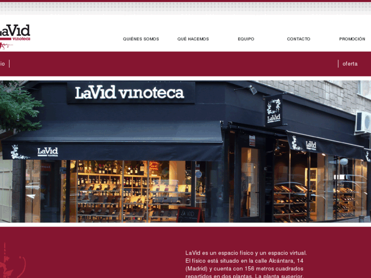 www.lavidvinoteca.com