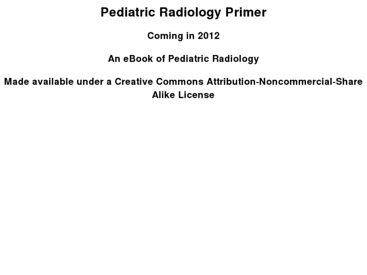 www.pediatricradiologyprimer.com