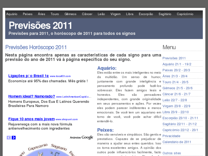 www.previsoeshoroscopo2011.com