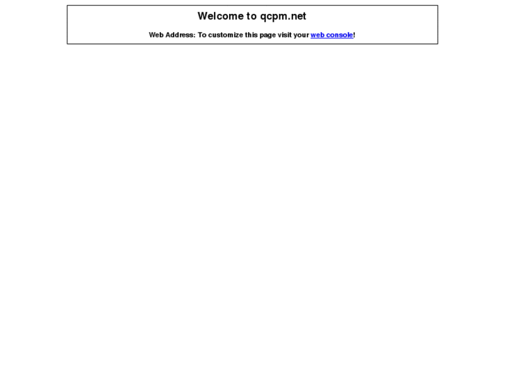 www.qcpm.net