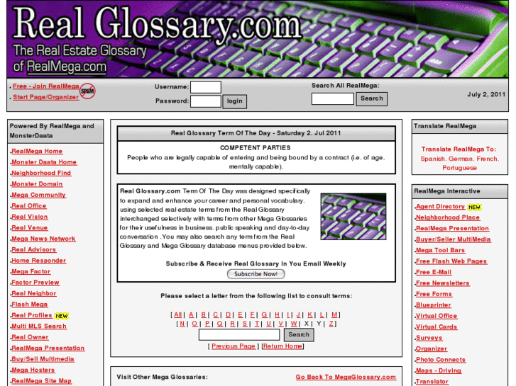 www.realglossary.com