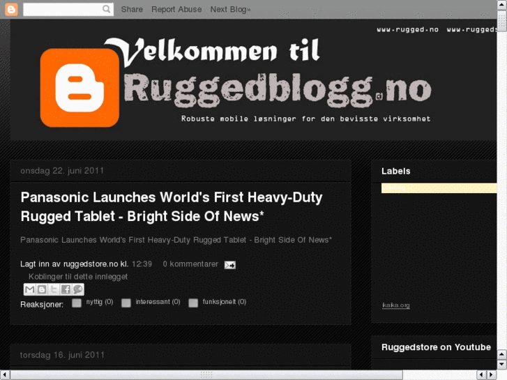 www.ruggedblog.no