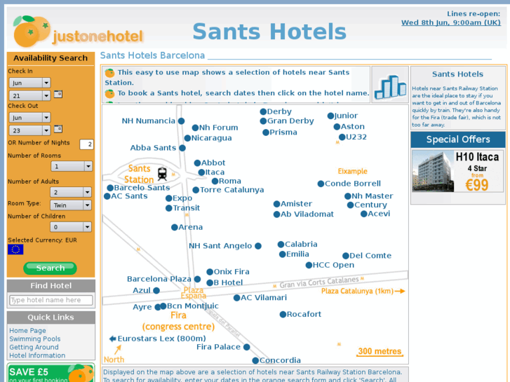 www.sants-hotels.com