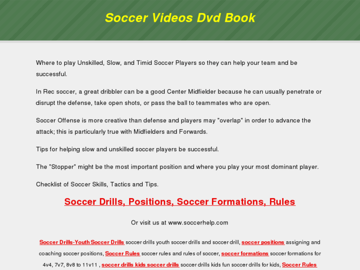 www.soccervideos-dvd-book.com