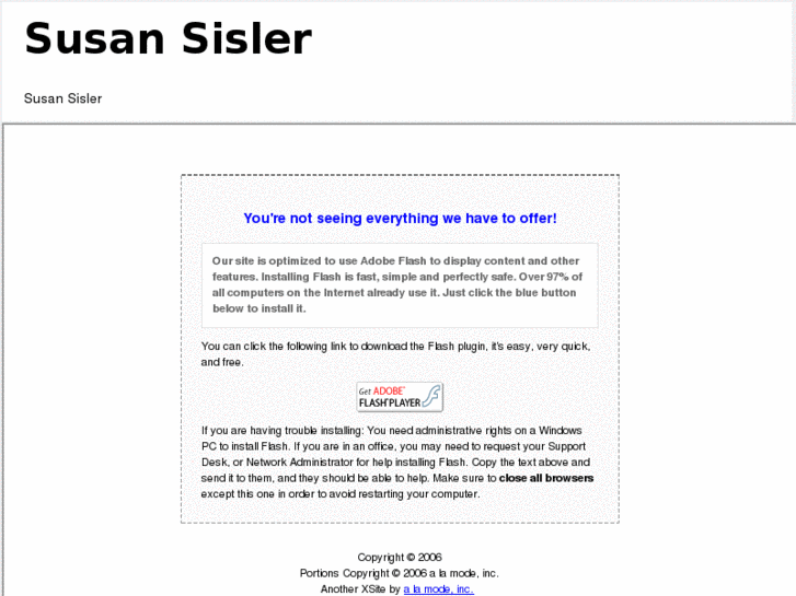 www.susansisler.com
