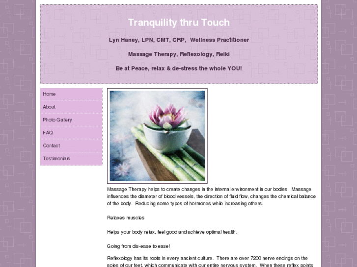 www.tranquilitythrutouch.com