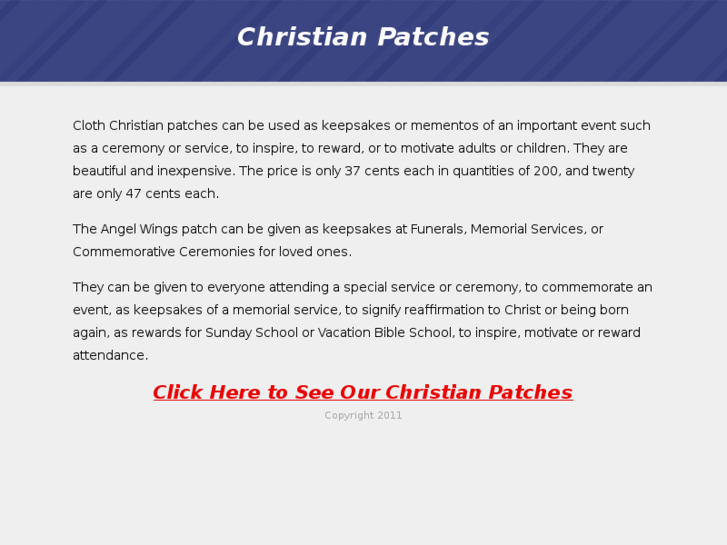 www.christianpatches1.com