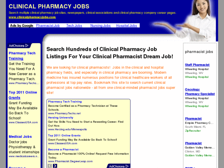 www.clinicalpharmacyjobs.com