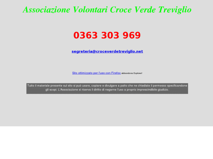 www.croceverdetreviglio.net