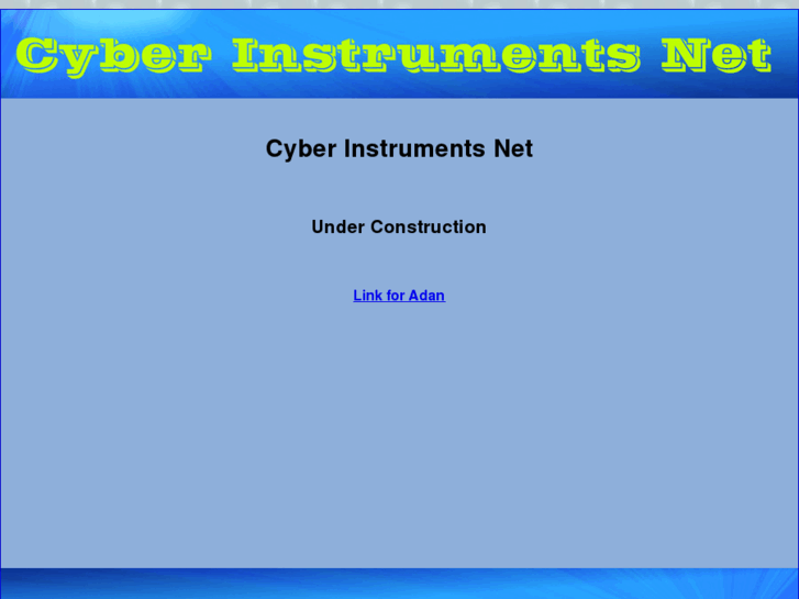 www.cyberinstruments.net