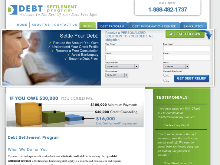 www.debtsettlementprogram.net