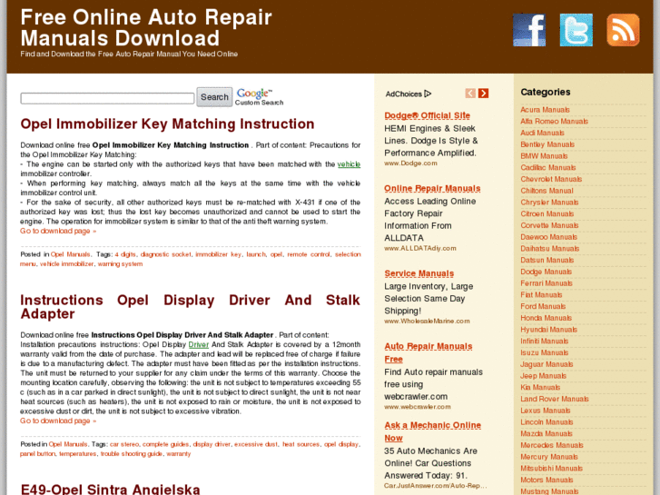 www.freeautorepairmanualz.com