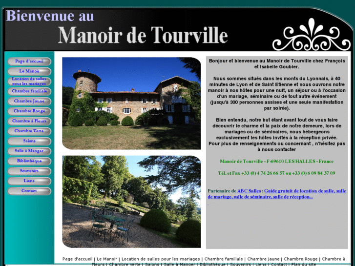 www.manoirdetourville.com