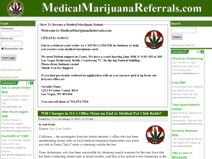 www.medicalmarijuanareferrals.com