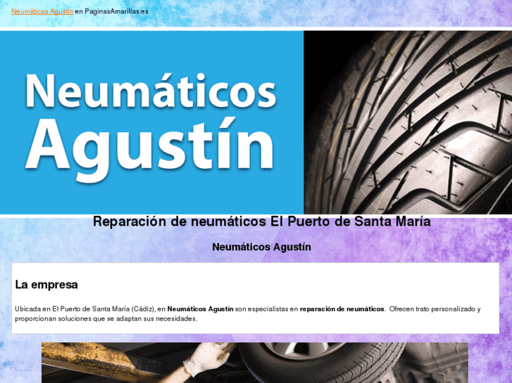 www.neumaticosagustin.es