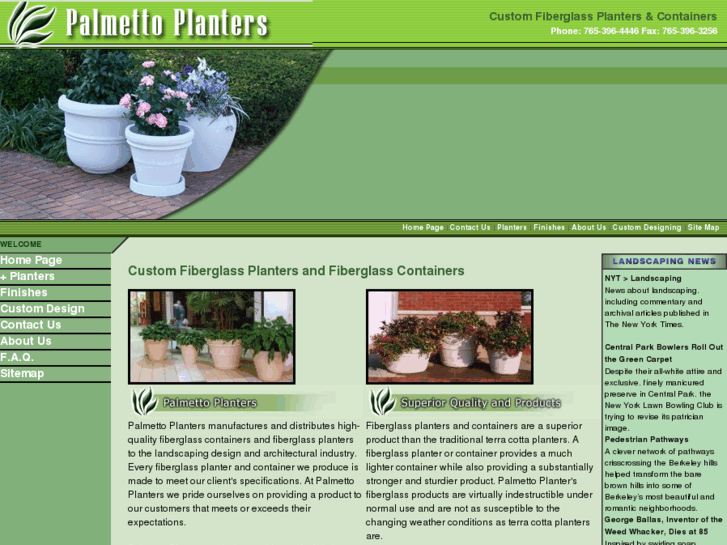 www.palmettoplanters.com