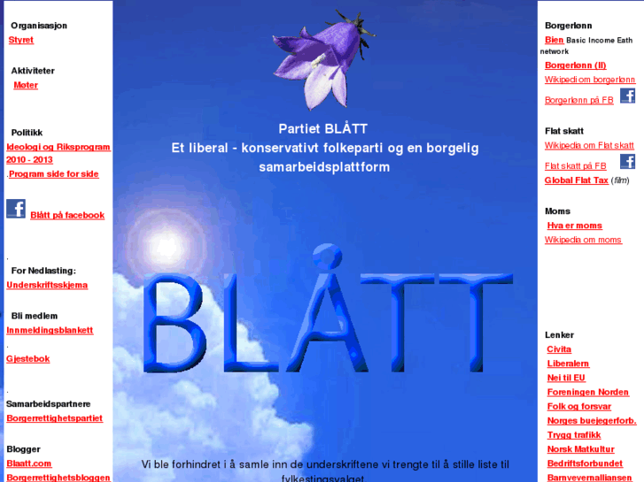 www.partiet-blaatt.net