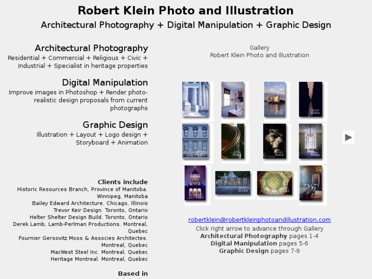 www.robertkleinphotoandillustration.com