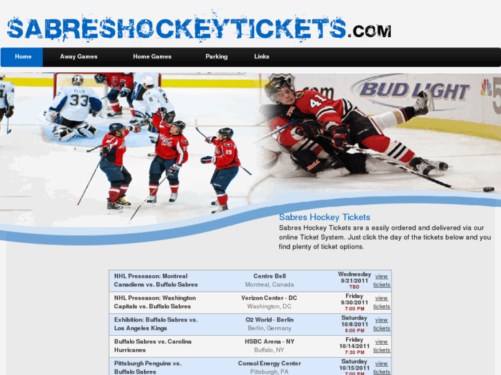 www.sabreshockeytickets.com