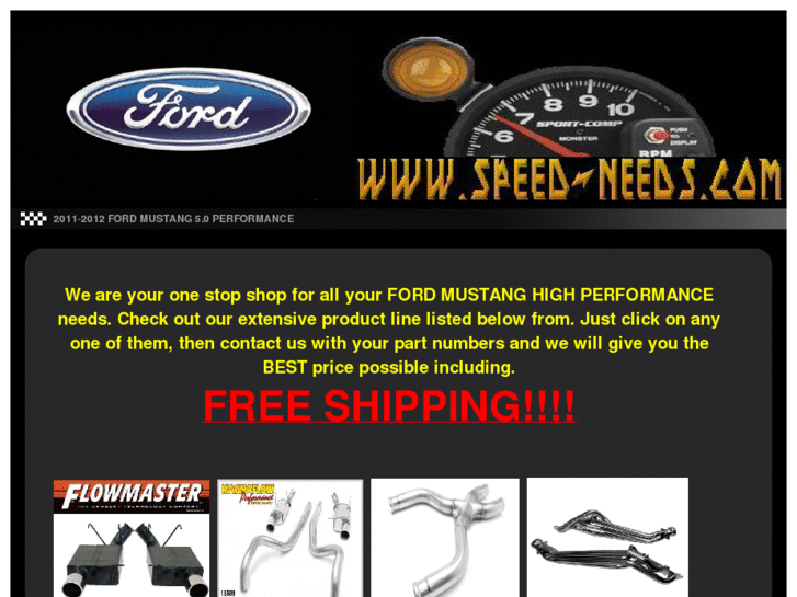 www.speed-needs.com