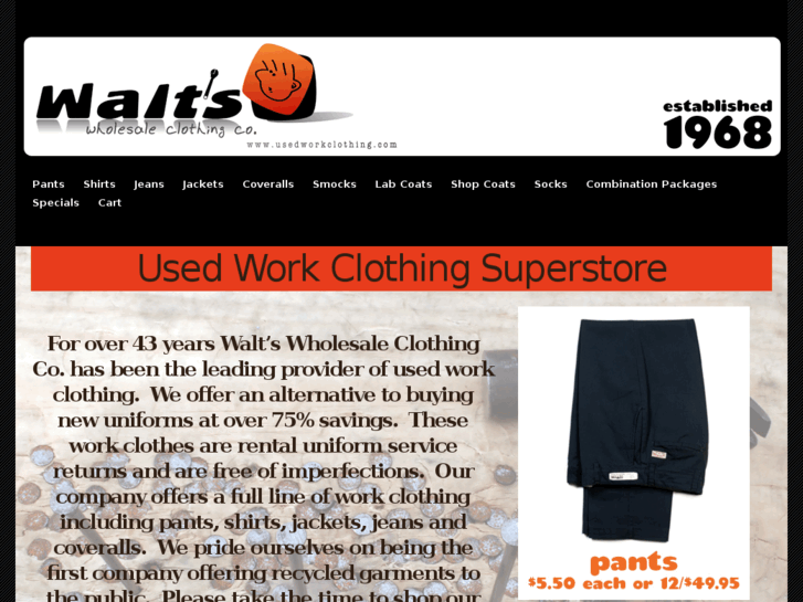 www.usedworkclothing.com