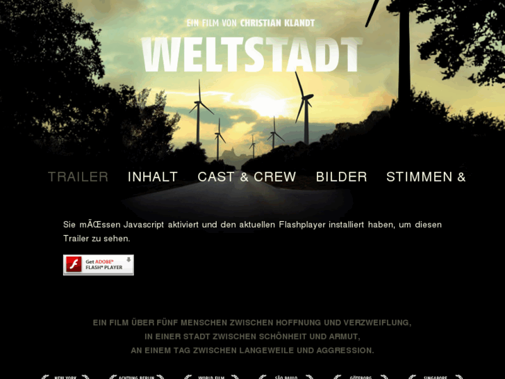 www.weltstadtderfilm.de