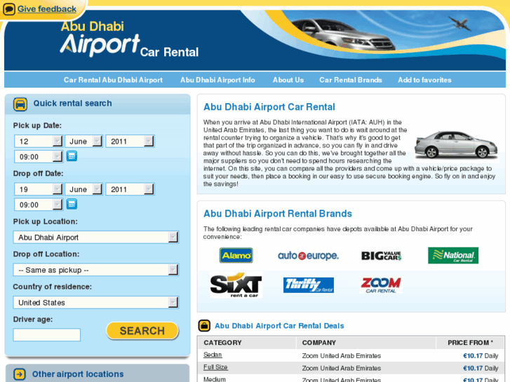 www.abudhabiairportcarrental.net