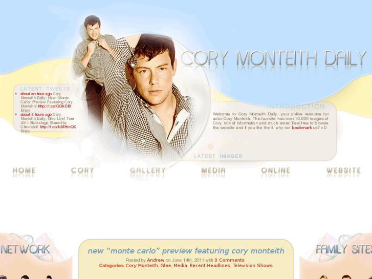 www.cory-monteith.com