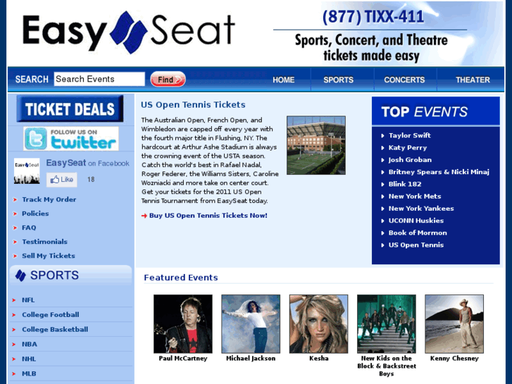 www.easyseat.net