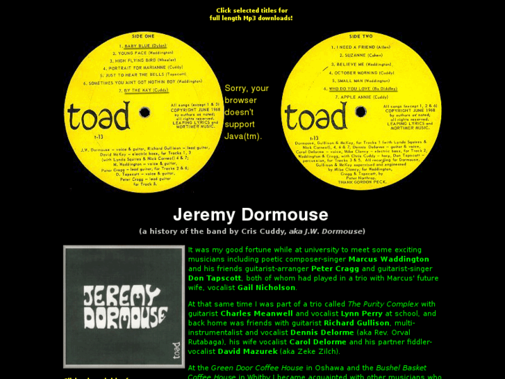 www.jeremydormouse.com