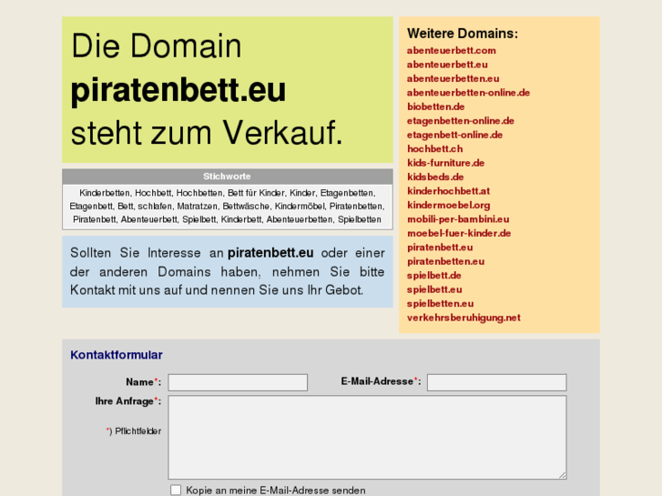 www.piratenbett.eu