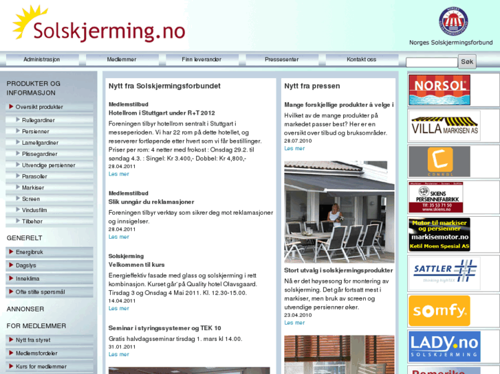 www.solskjerming.no