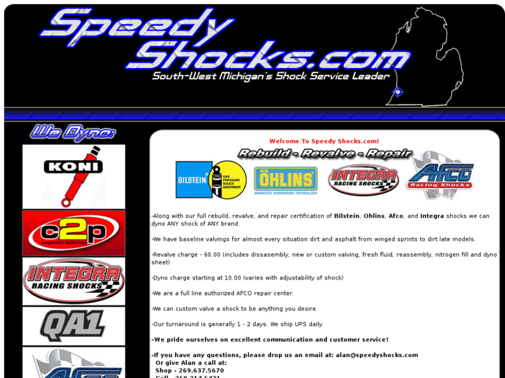 www.speedyshocks.com