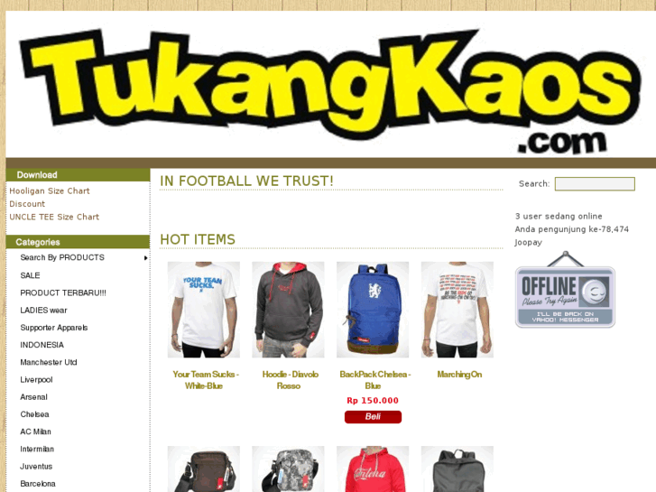 www.tukangkaos.com