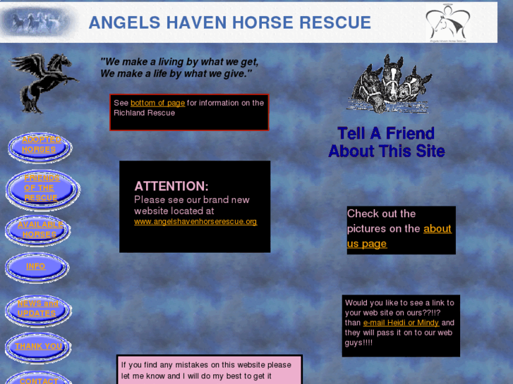 www.angelshavenhorserescue.com