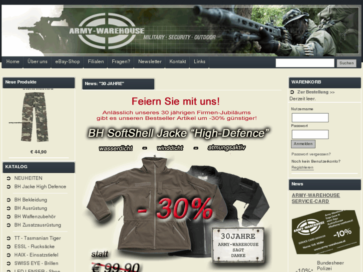 www.army-warehouse.com