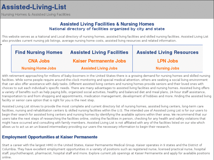 www.assisted-living-list.com