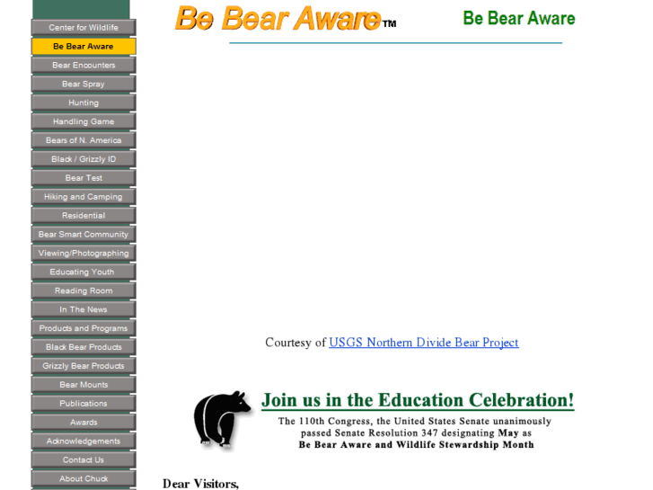 www.bebearaware.com