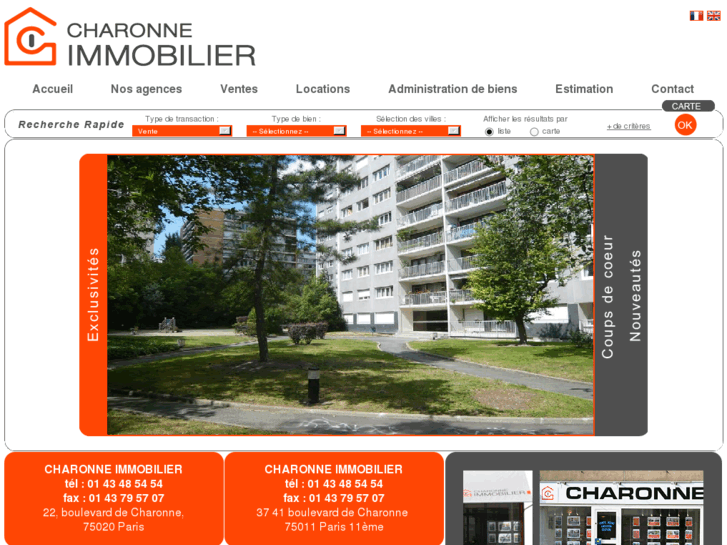 www.charonneimmobilier.com