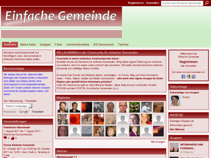 www.einfachegemeinde.de