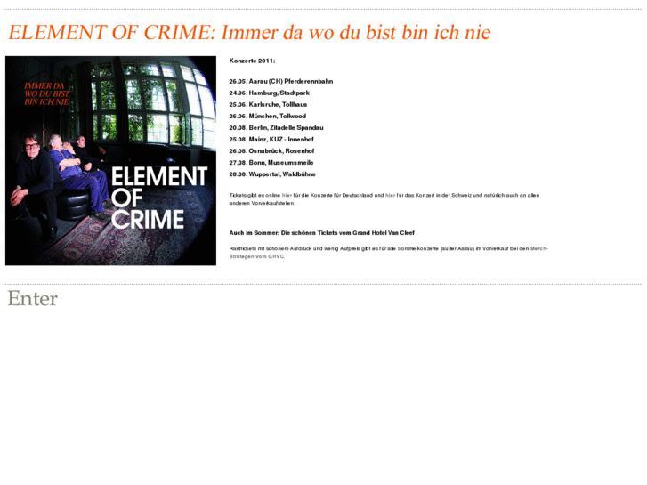 www.element-of-crime.de