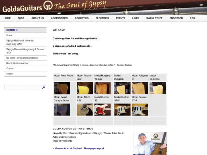 www.goldaguitars.com