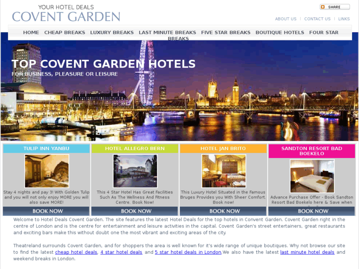 www.hoteldealscoventgarden.co.uk