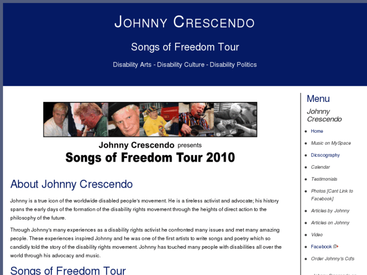 www.johnnycrescendo.com