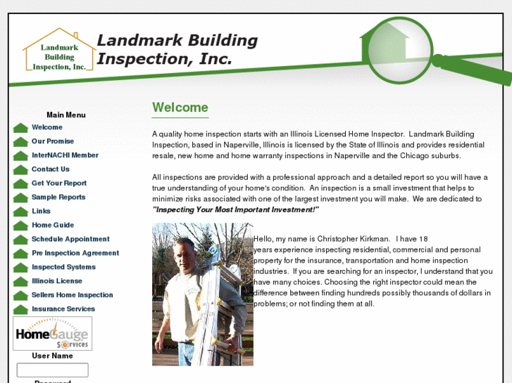 www.landmarkbuildinginspection.com